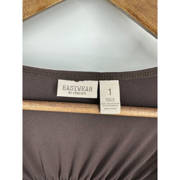 Easywear by Chico Women's Open Front Vest Size 1 US M - Picture 3 of 7